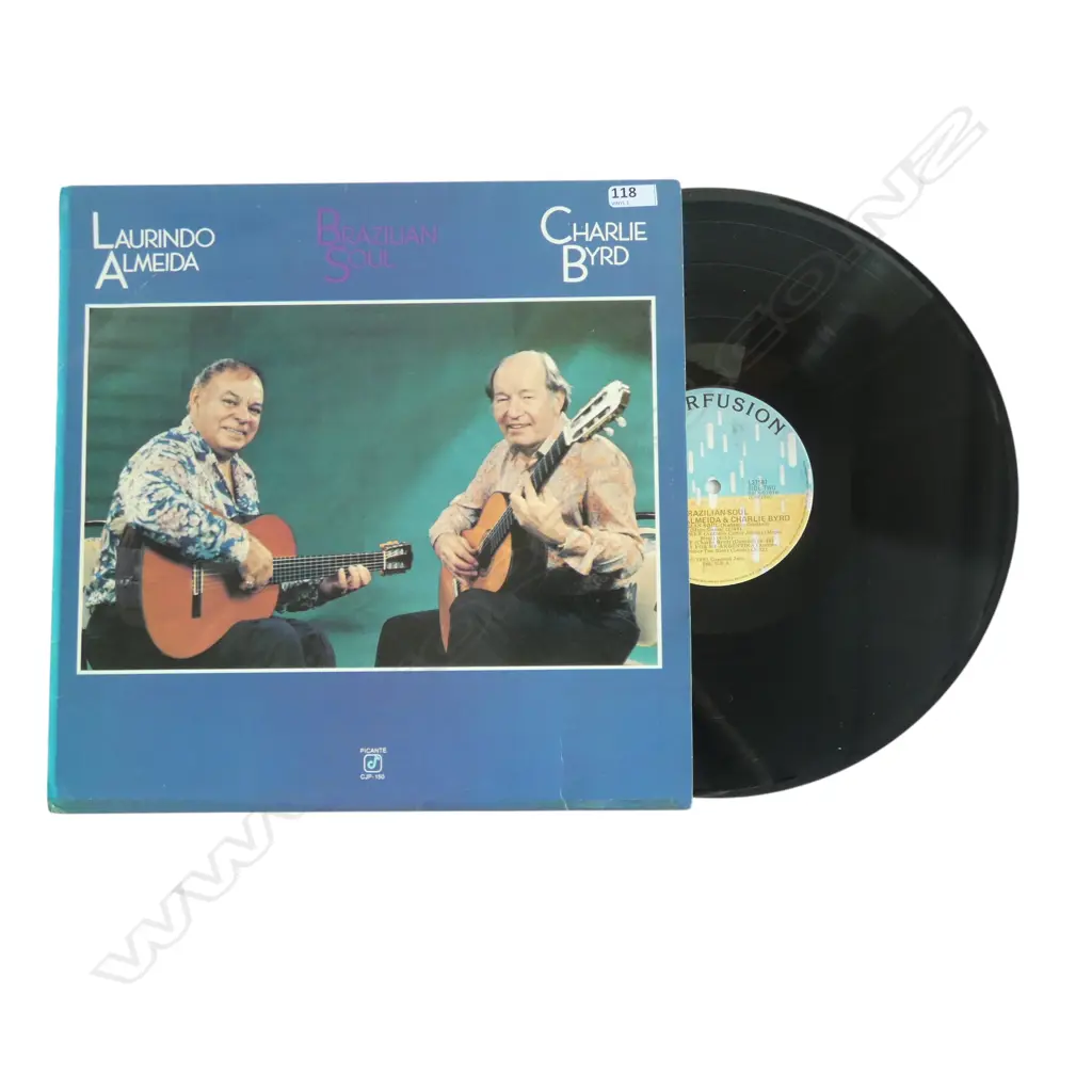 LAURINDO ALMEIDA AND CHARLIE BYRD 'BRAZILIAN SOUL' L 37587  Image 1++
